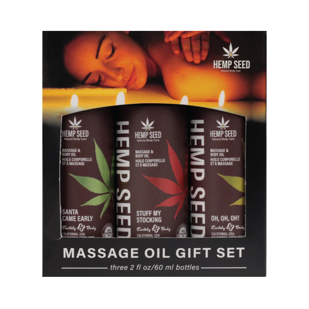 Holiday Massage Oil Trio